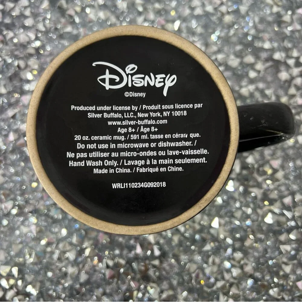 Disney mug cup drinkware drink Stitch Character Mug with Glitter Accents
